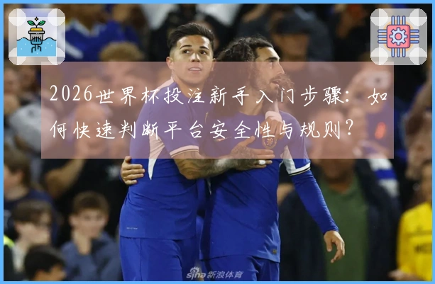 2026世界杯投注新手入门步骤：如何快速判断平台安全性与规则？